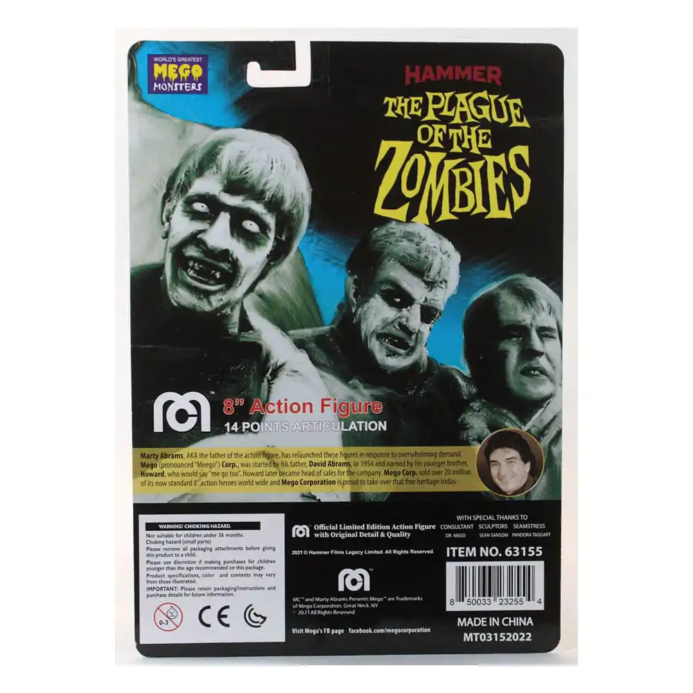 Hammer Horror akcijska figura The Plague of the Zombies 20 cm fotografija proizvoda