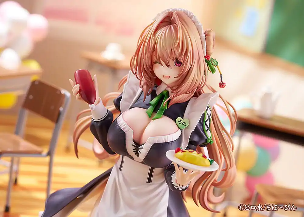 Hanikami Kanojo PVC statua 1/6 Maid Maison Hanikami Kanojo Sano Hiiragi 20 cm fotografija proizvoda