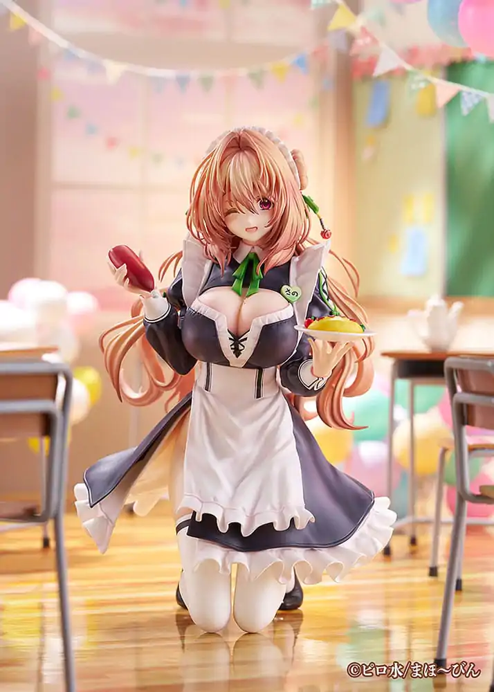 Hanikami Kanojo PVC statua 1/6 Maid Maison Hanikami Kanojo Sano Hiiragi 20 cm fotografija proizvoda