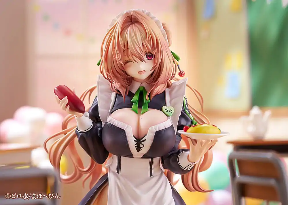 Hanikami Kanojo PVC statua 1/6 Maid Maison Hanikami Kanojo Sano Hiiragi 20 cm fotografija proizvoda