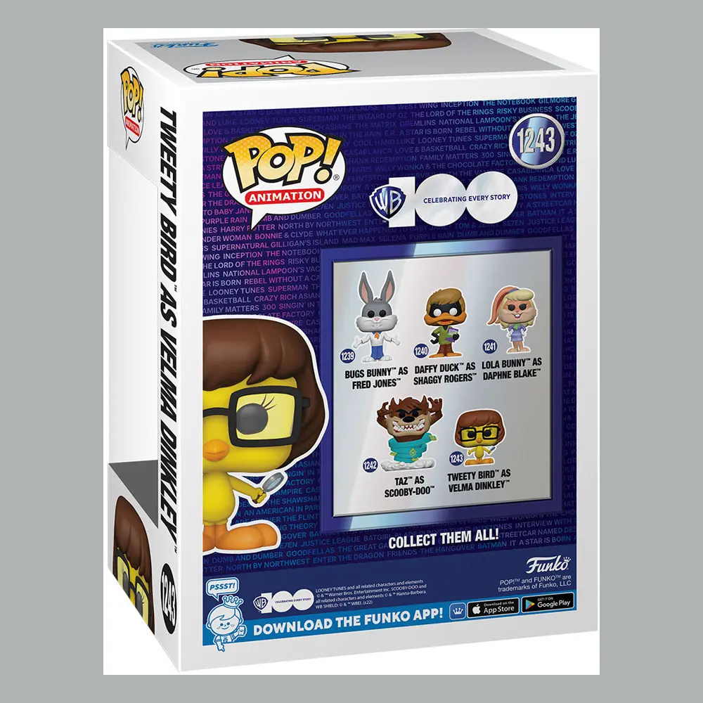 Hanna-Barbera POP! Animation Vinyl figura Tweety kao Velma 9 cm fotografija proizvoda