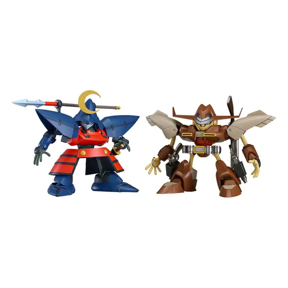 Hao Taikei Ryu Knight Moderoid plastični model komplet kolekcija serije: 3 Hayatmaru & Delingar 10 cm fotografija proizvoda