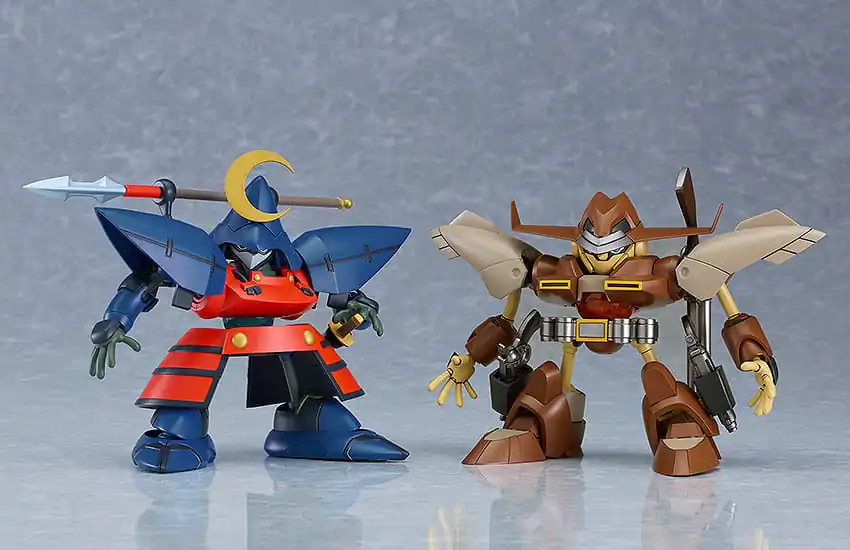 Hao Taikei Ryu Knight Moderoid plastični model komplet kolekcija serije: 3 Hayatmaru & Delingar 10 cm fotografija proizvoda