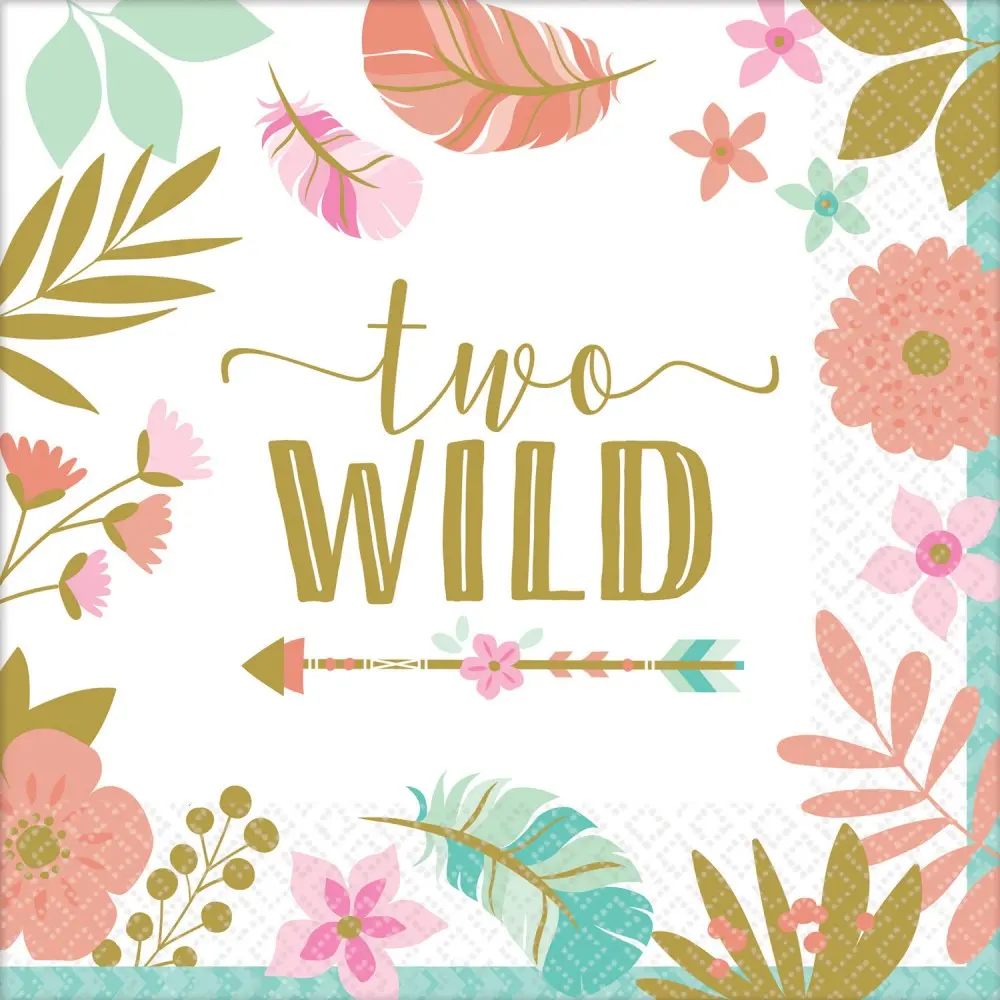 Happy Birthday Girl 2 salvete, 16 komada, 33*33 cm fotografija proizvoda