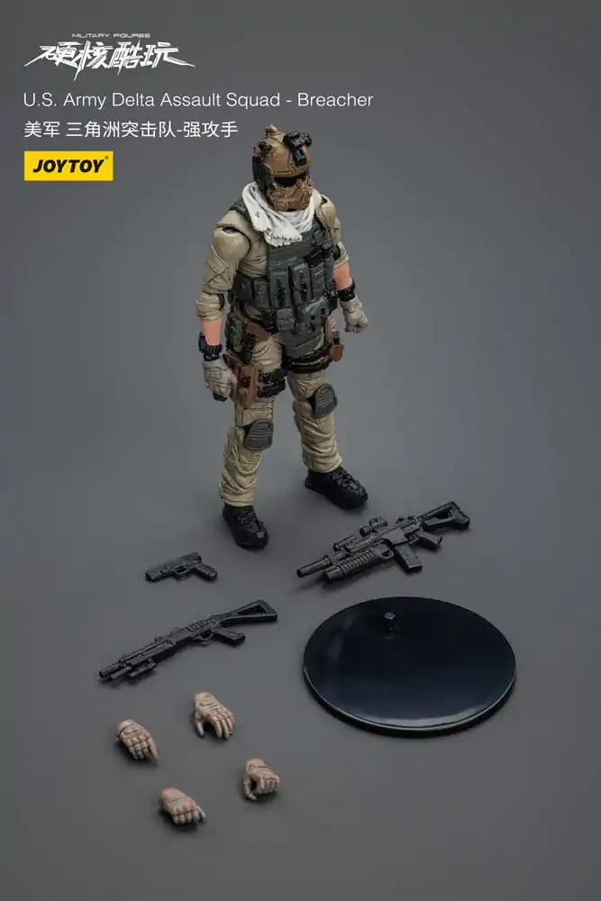 Hardcore Coldplay akcijska figura 1/18 U.S. Army Delta Assault Squad Breacher 11 cm fotografija proizvoda