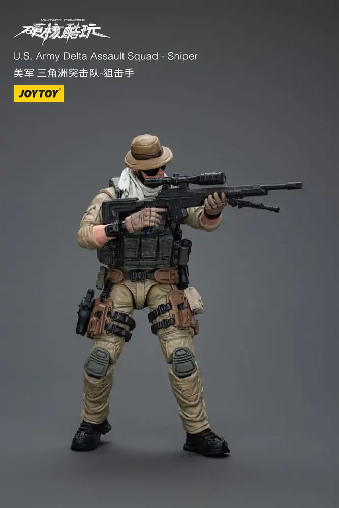 Hardcore Coldplay akcijska figura 1/18 U.S. Army Delta Assault Squad Snajper 11 cm fotografija proizvoda