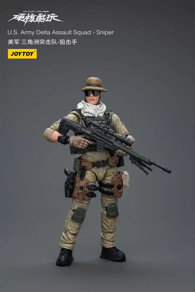 Hardcore Coldplay akcijska figura 1/18 U.S. Army Delta Assault Squad Snajper 11 cm fotografija proizvoda