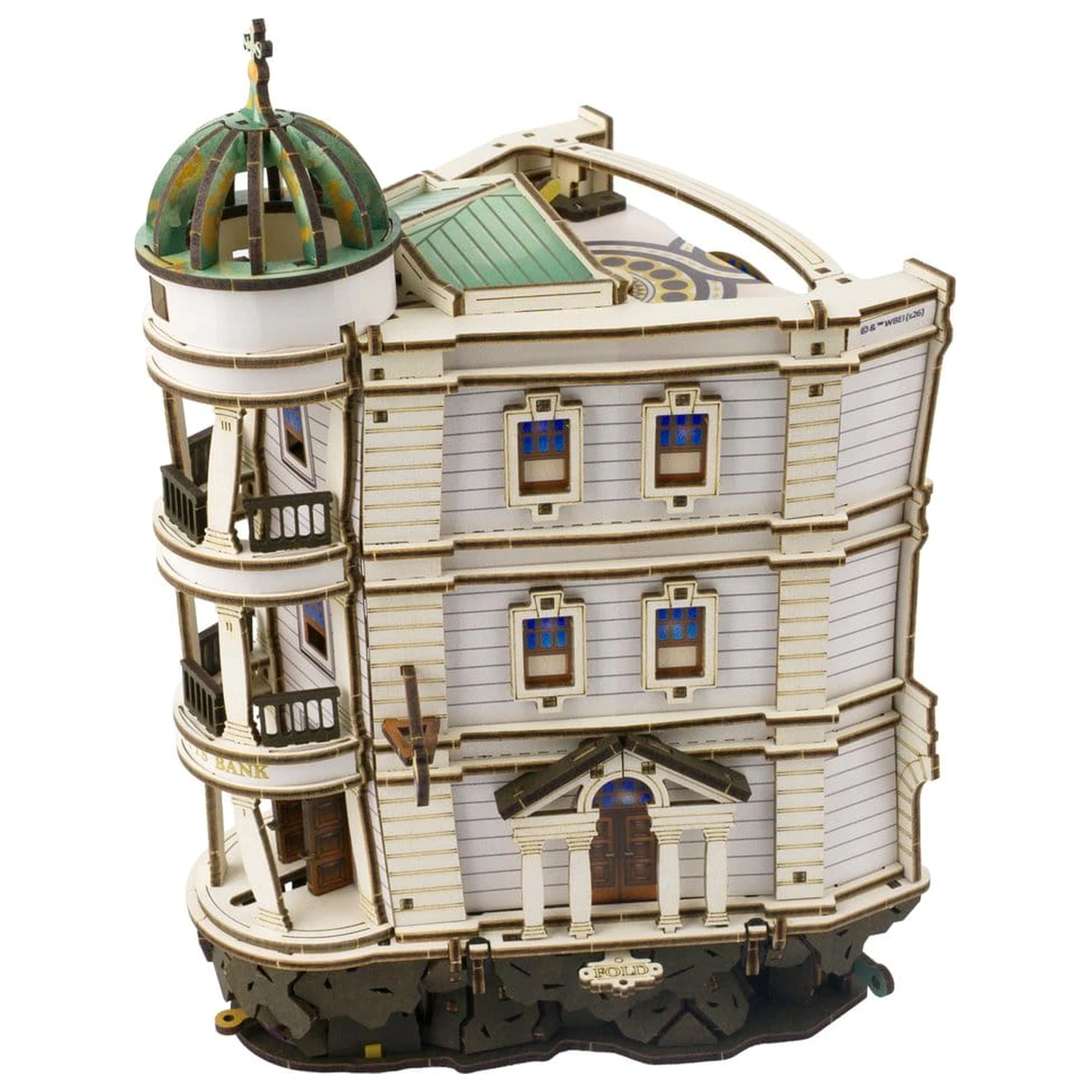 Harry Potter 3D drvena slagalica Gringotts Bank Marble Run fotografija proizvoda