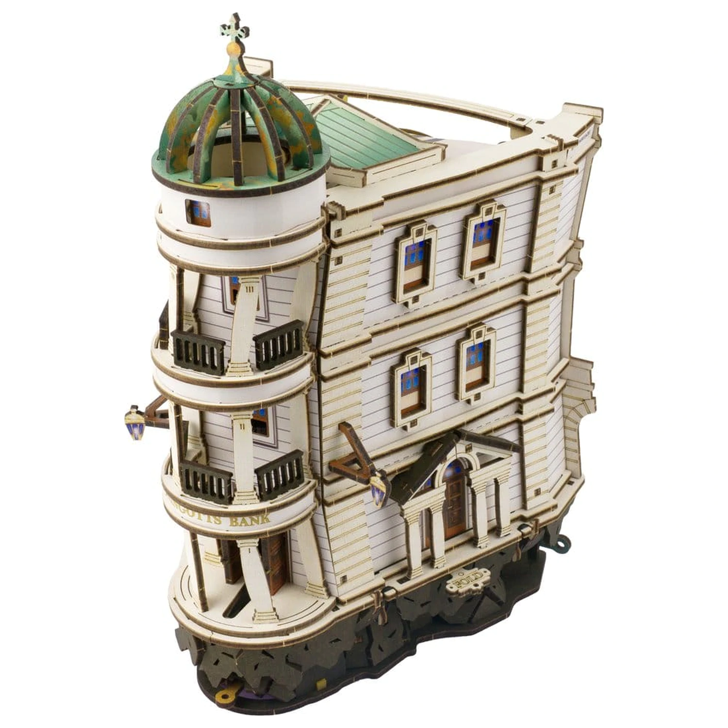 Harry Potter 3D drvena slagalica Gringotts Bank Marble Run fotografija proizvoda