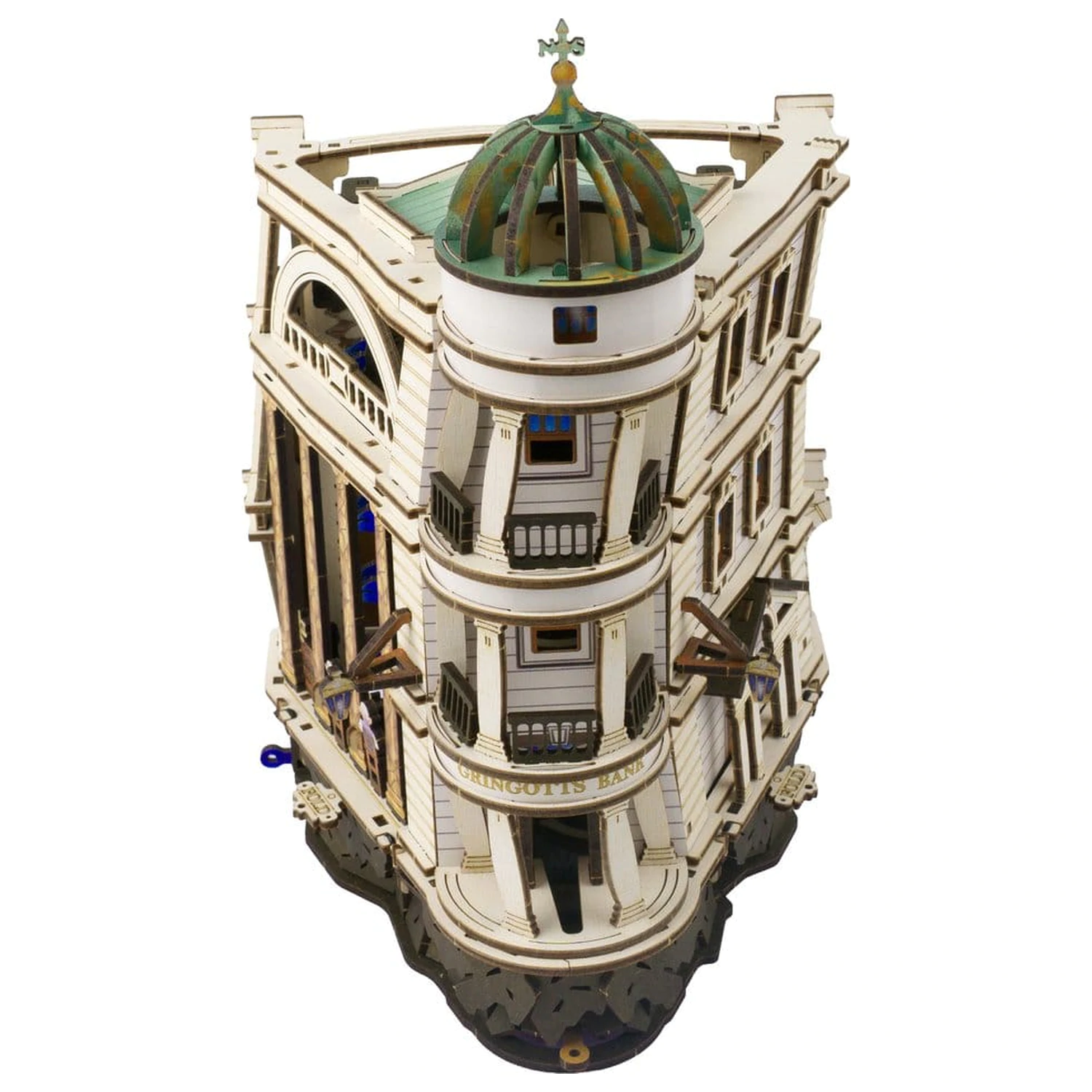 Harry Potter 3D drvena slagalica Gringotts Bank Marble Run fotografija proizvoda