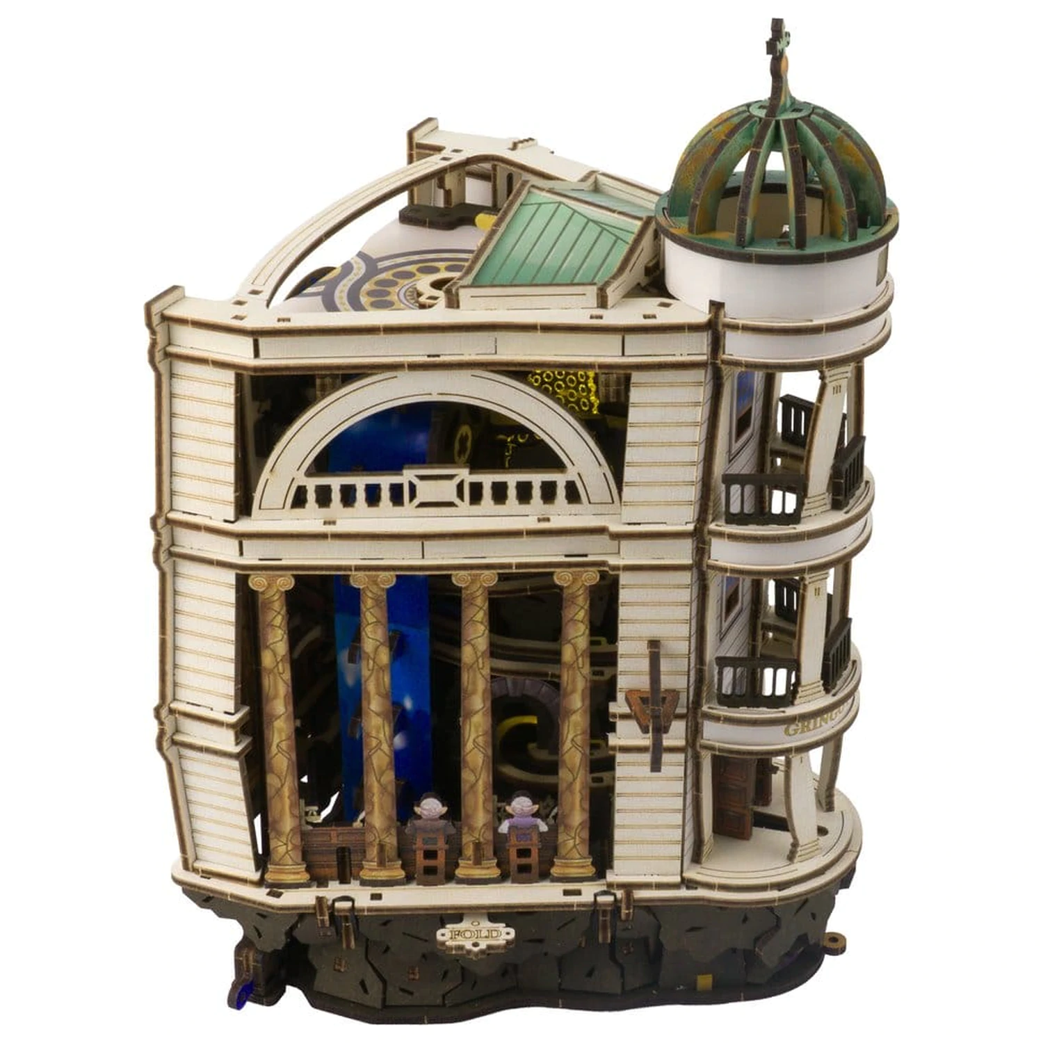Harry Potter 3D drvena slagalica Gringotts Bank Marble Run fotografija proizvoda