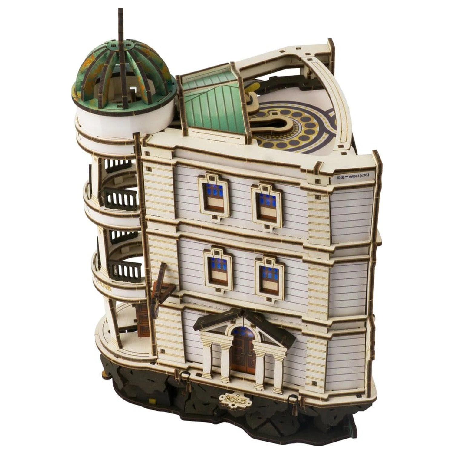 Harry Potter 3D drvena slagalica Gringotts Bank Marble Run fotografija proizvoda