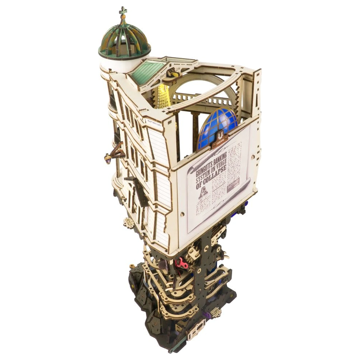Harry Potter 3D drvena slagalica Gringotts Bank Marble Run fotografija proizvoda