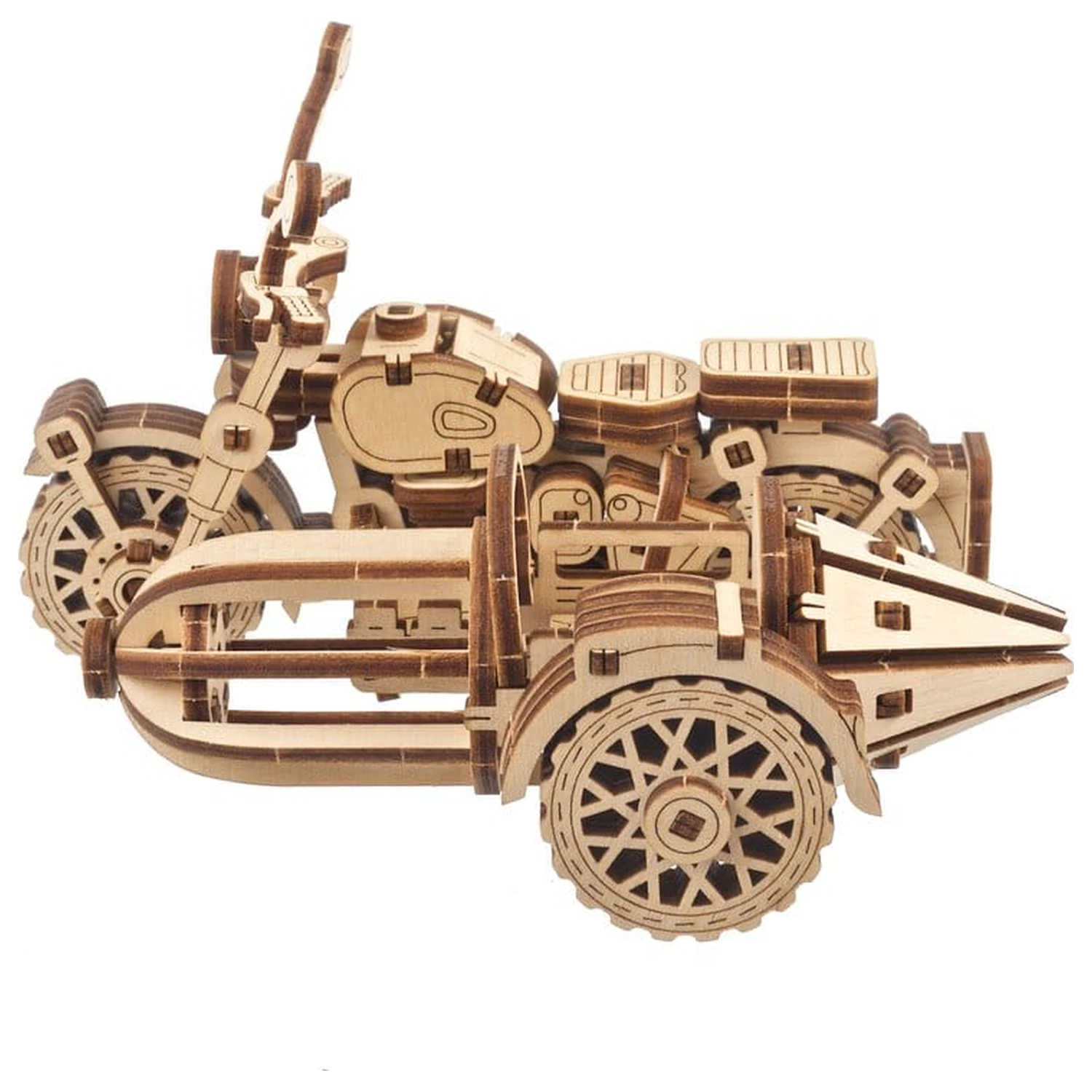 Harry Potter 3D Drvena Slagalica Hagrid's Flying Motorbike fotografija proizvoda