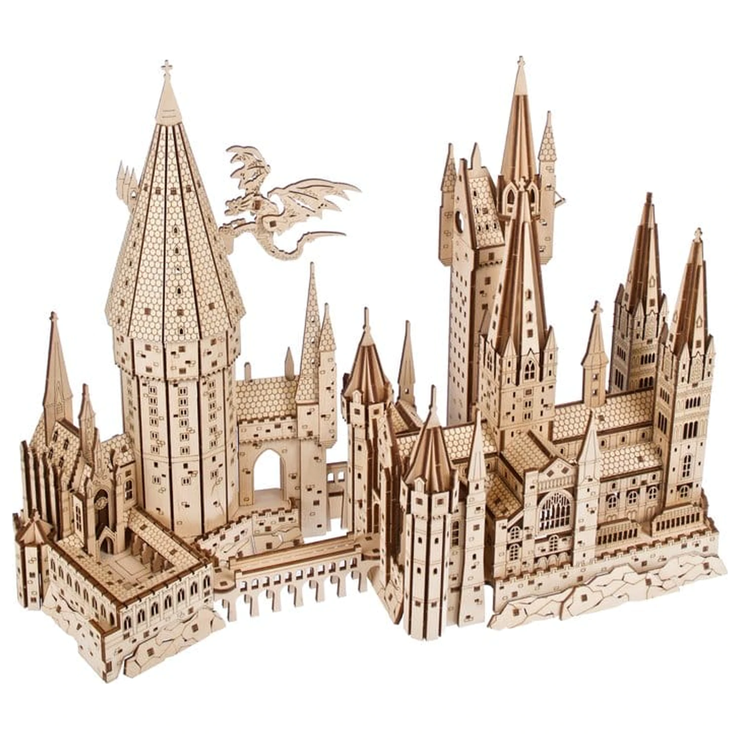 Harry Potter 3D drvena slagalica Hogwarts Castle fotografija proizvoda