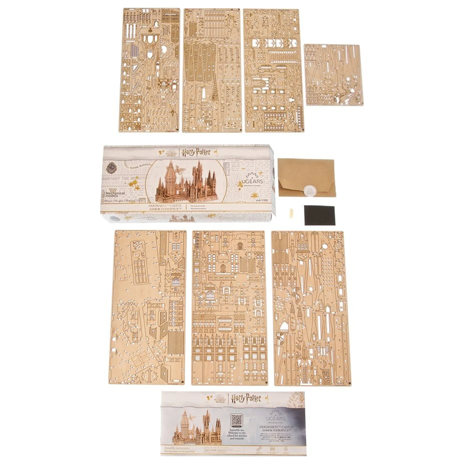 Harry Potter 3D drvena slagalica Hogwarts Castle fotografija proizvoda