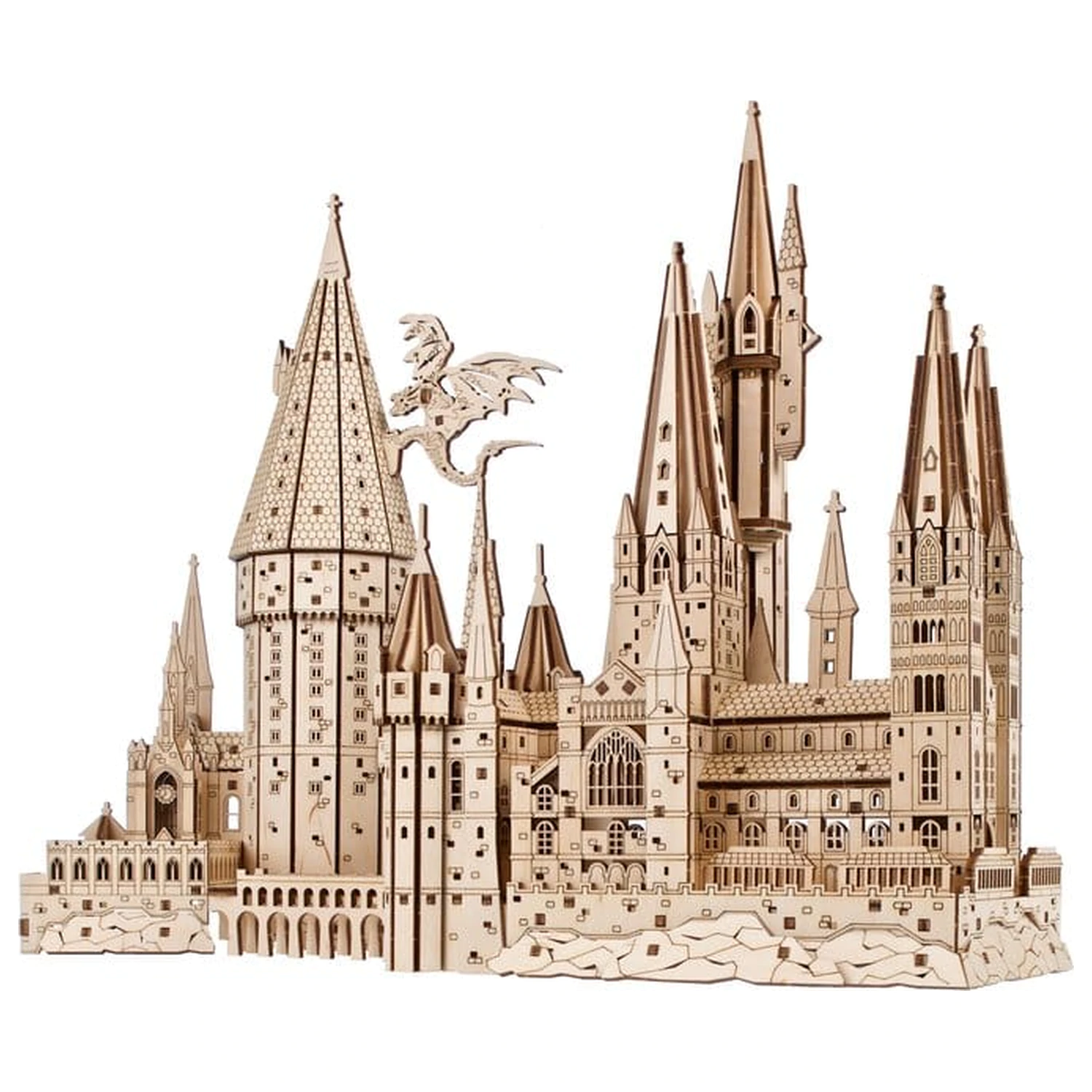 Harry Potter 3D drvena slagalica Hogwarts Castle fotografija proizvoda