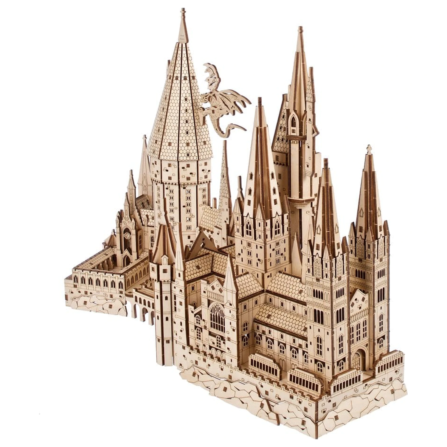 Harry Potter 3D drvena slagalica Hogwarts Castle fotografija proizvoda