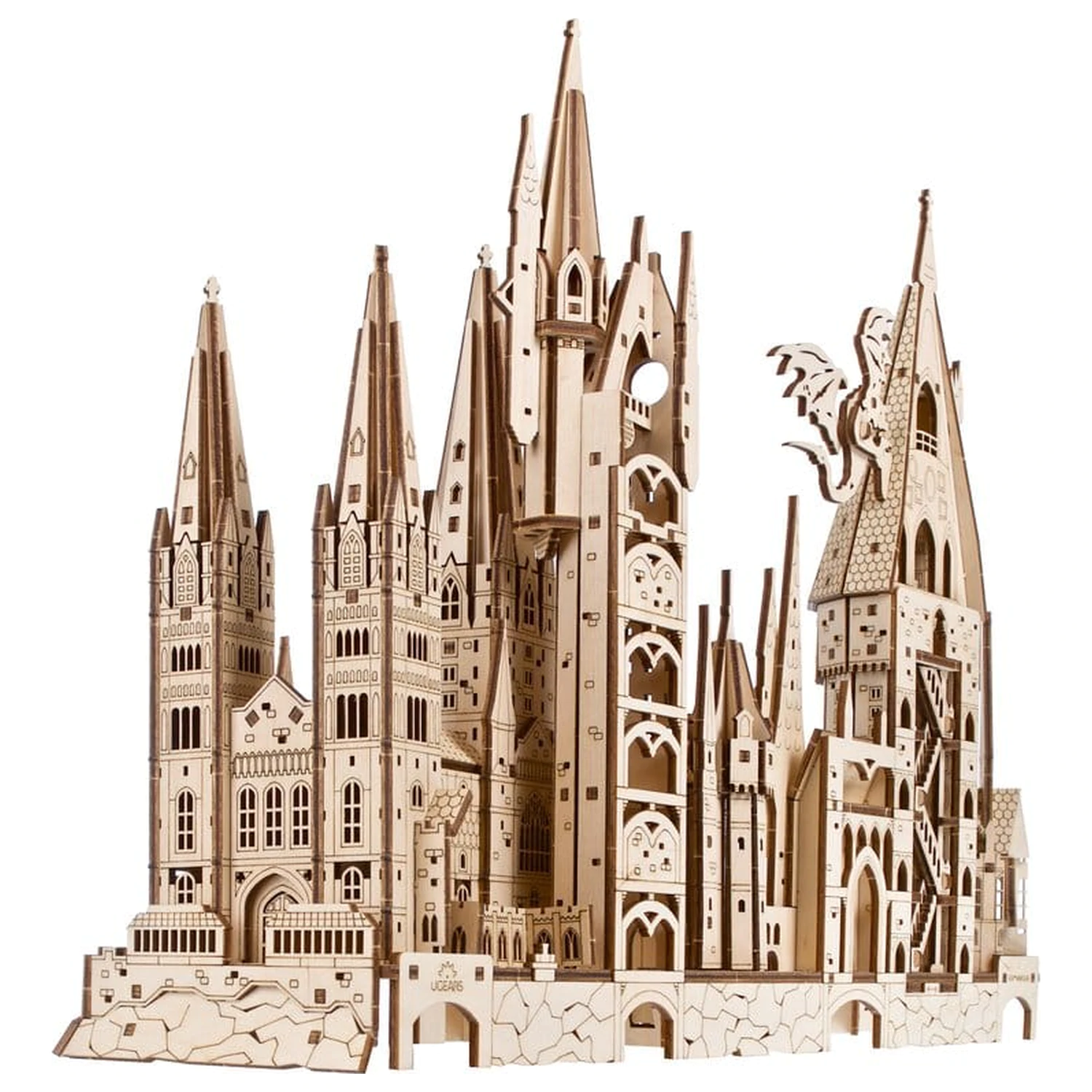 Harry Potter 3D drvena slagalica Hogwarts Castle fotografija proizvoda