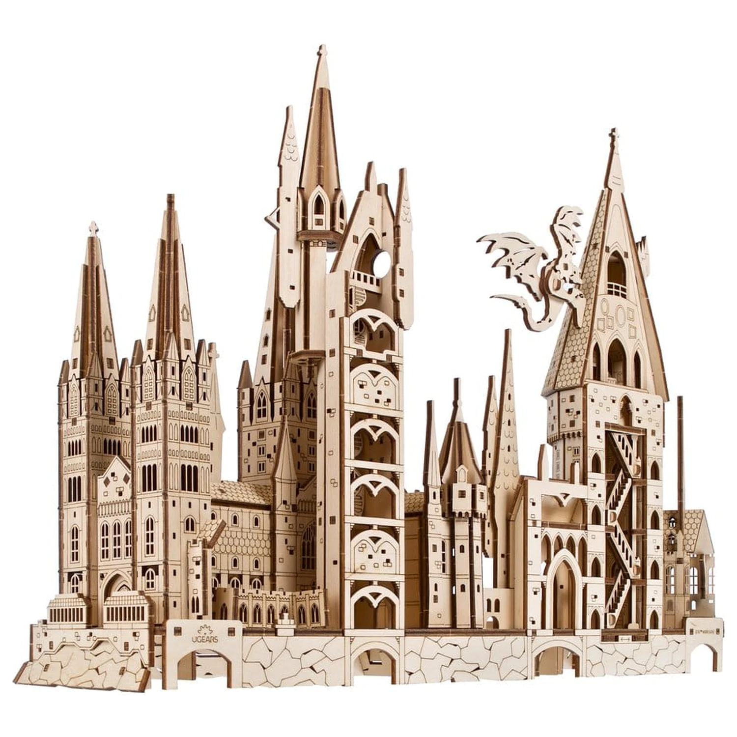 Harry Potter 3D drvena slagalica Hogwarts Castle fotografija proizvoda