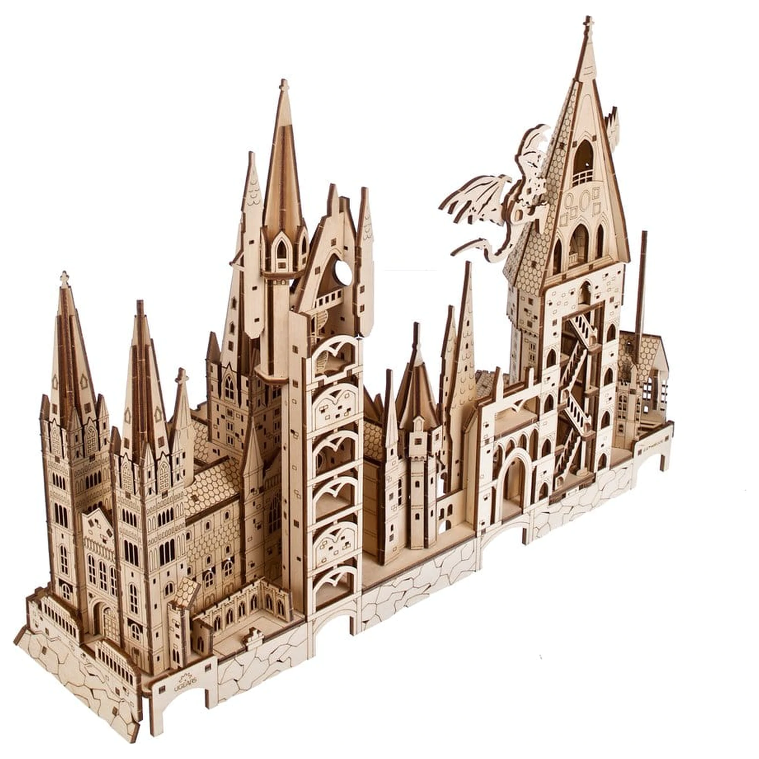 Harry Potter 3D drvena slagalica Hogwarts Castle fotografija proizvoda