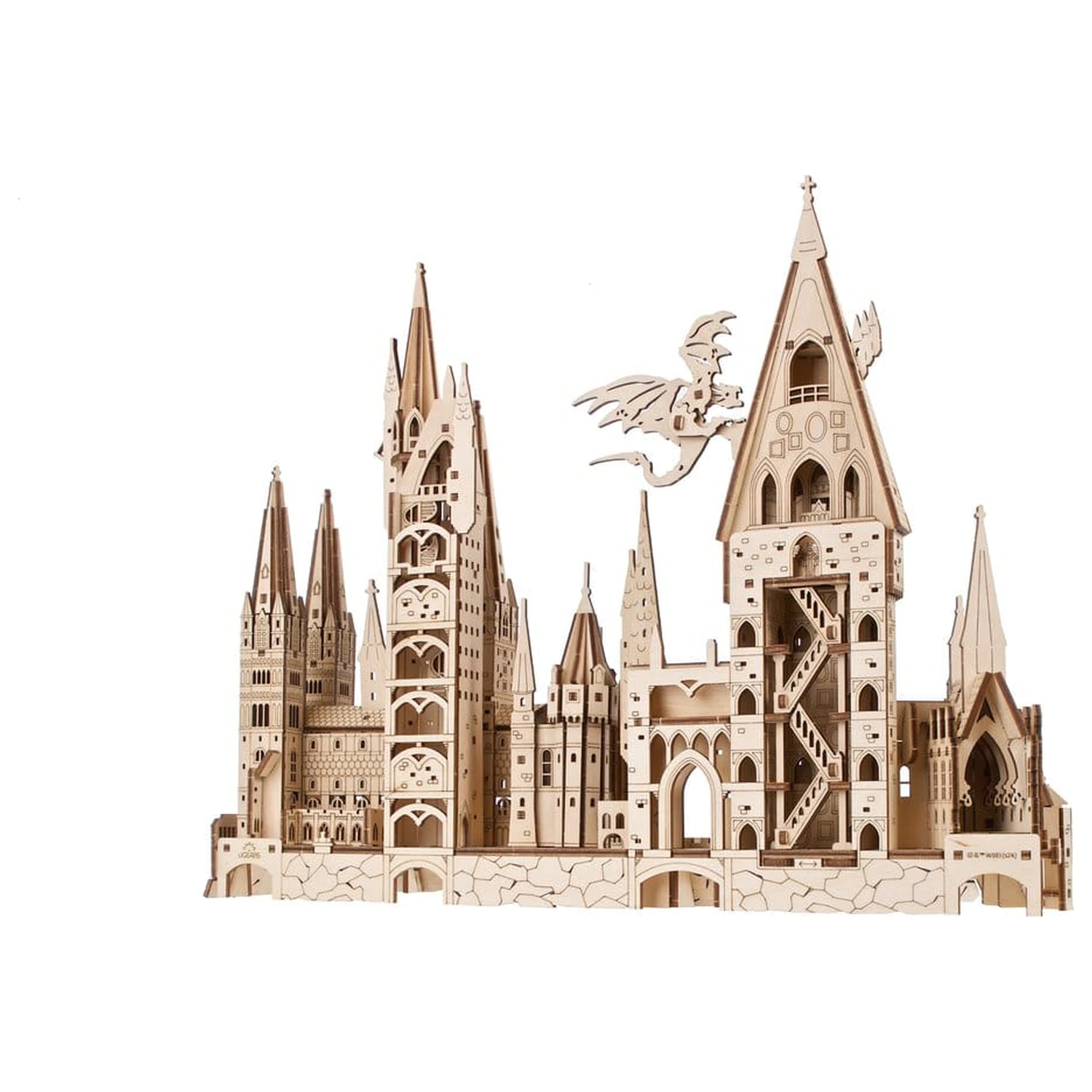 Harry Potter 3D drvena slagalica Hogwarts Castle fotografija proizvoda