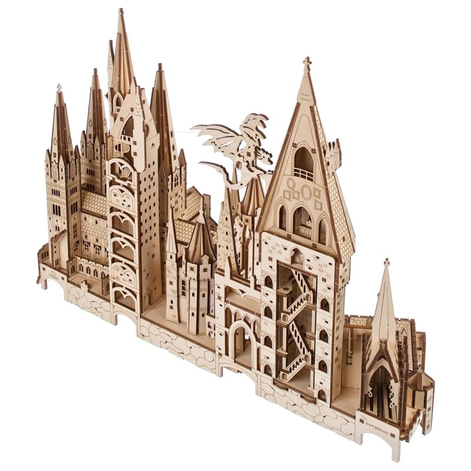 Harry Potter 3D drvena slagalica Hogwarts Castle fotografija proizvoda
