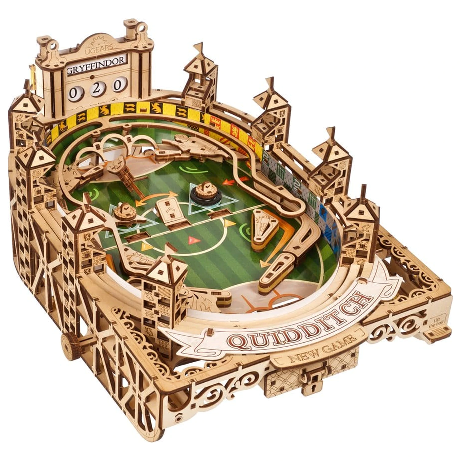 Harry Potter 3D Drvena Slagalica Quidditch Fliper fotografija proizvoda