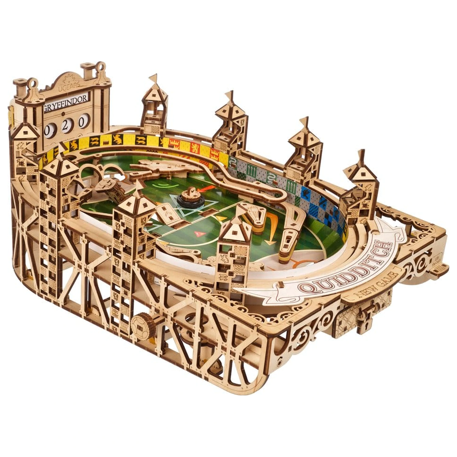 Harry Potter 3D Drvena Slagalica Quidditch Fliper fotografija proizvoda