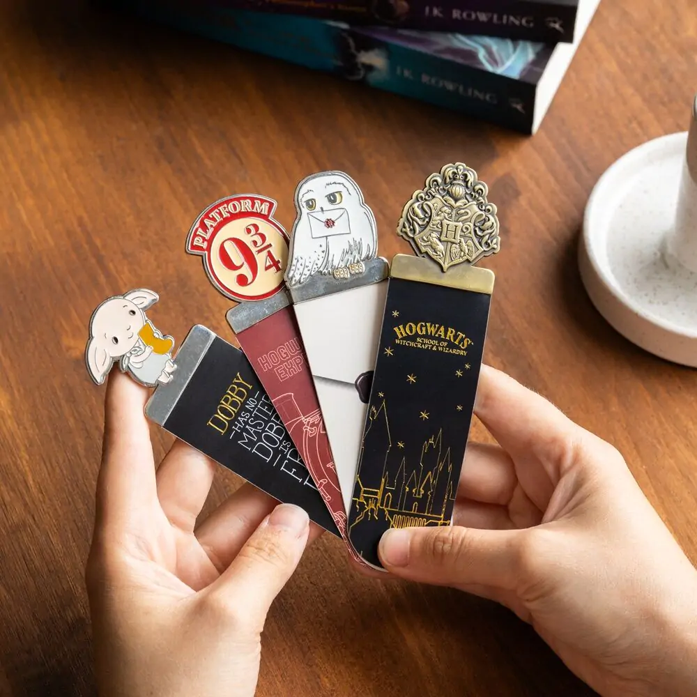 Harry Potter 4 kom bookmark set fotografija proizvoda