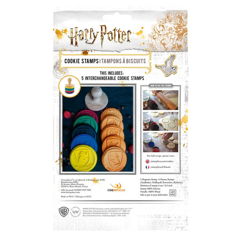 Harry Potter rezači za kekse s grbovima fotografija proizvoda