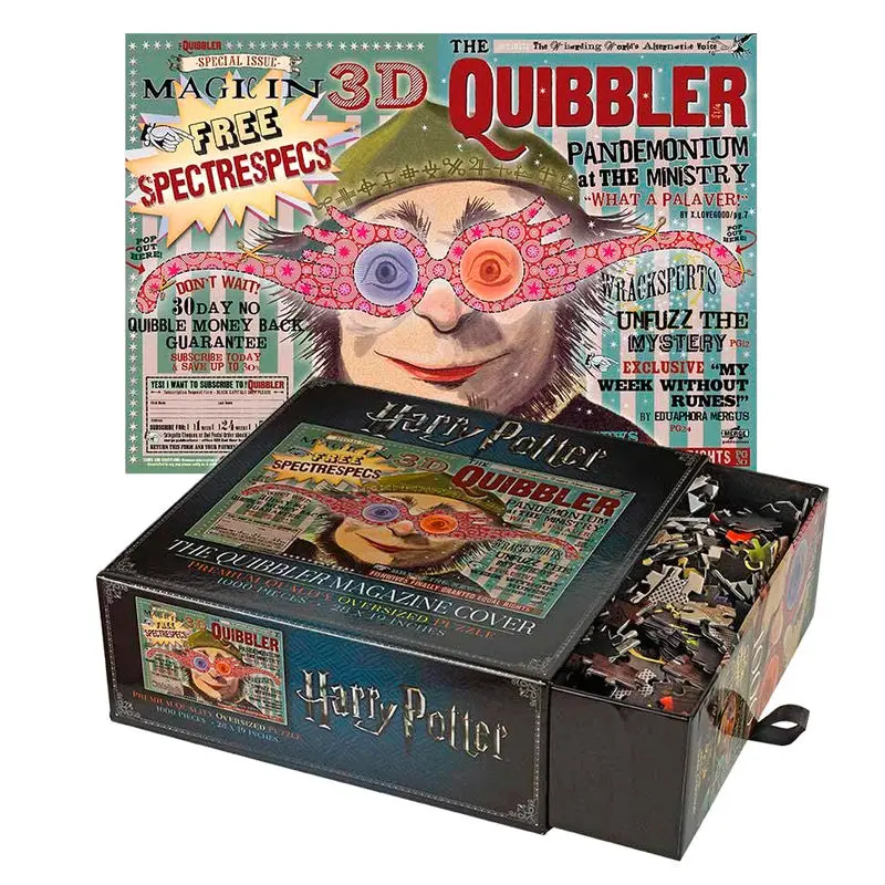Harry Potter slagalica The Quibbler Magazine Cover fotografija proizvoda