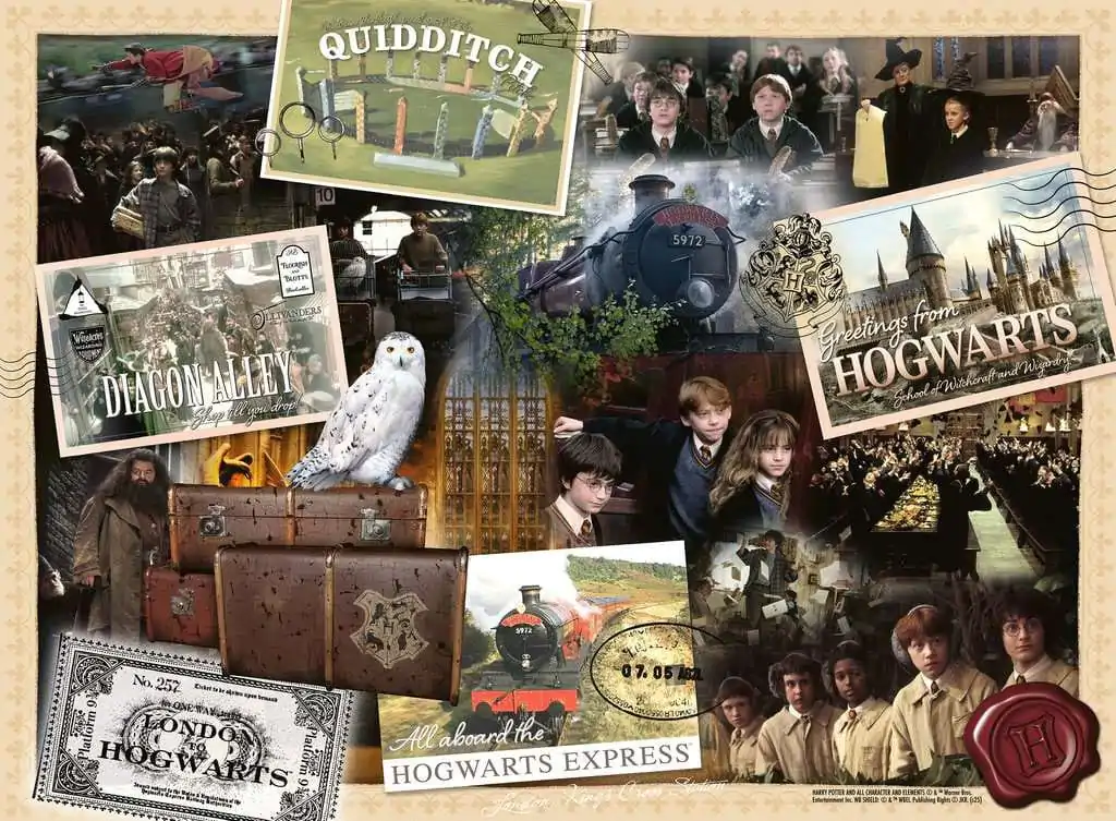 Harry Potter Dječja Slagalica XXL Back at Hogwarts (300 dijelova) fotografija proizvoda