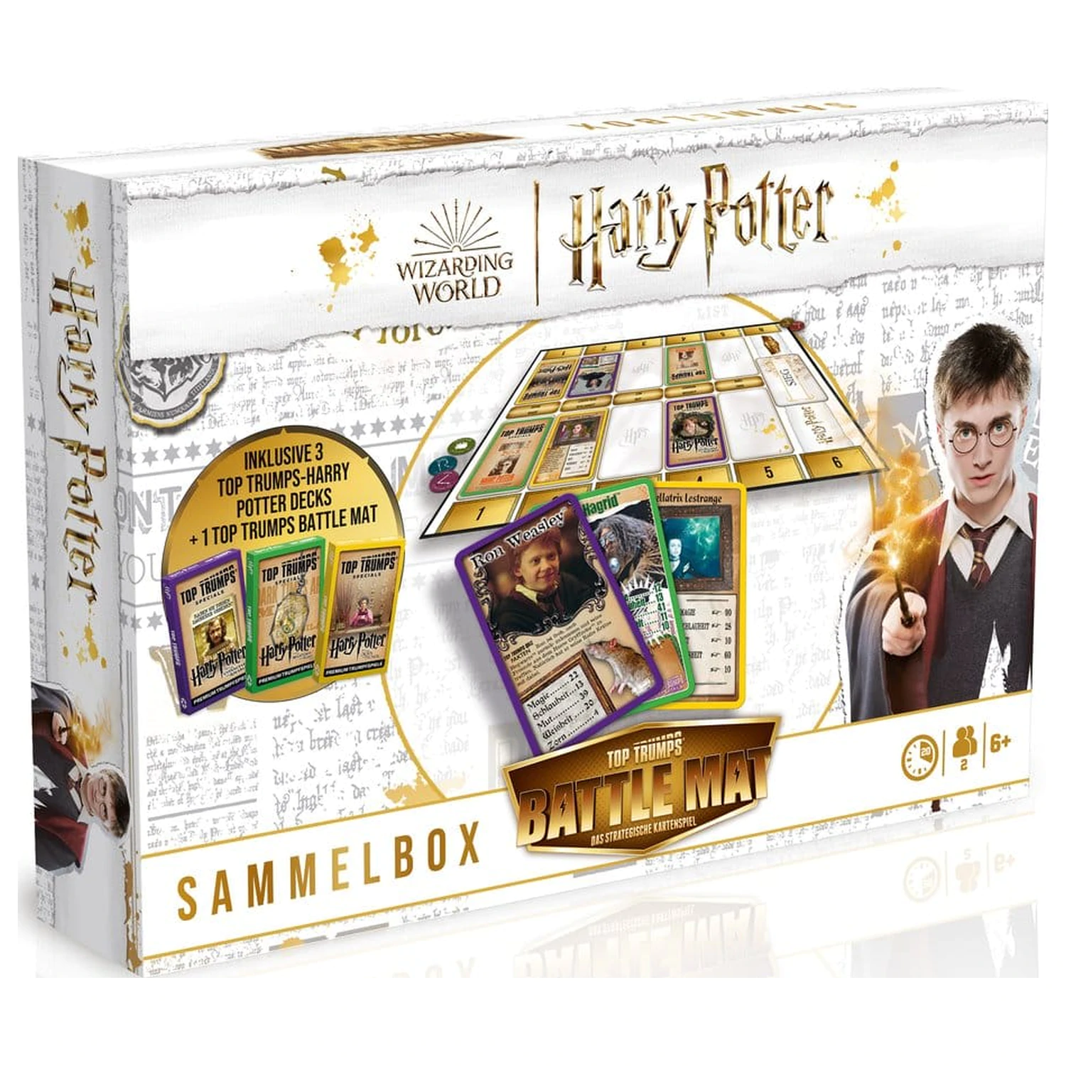 Harry Potter društvena igra prostirka za borbu *njemačka verzija* fotografija proizvoda