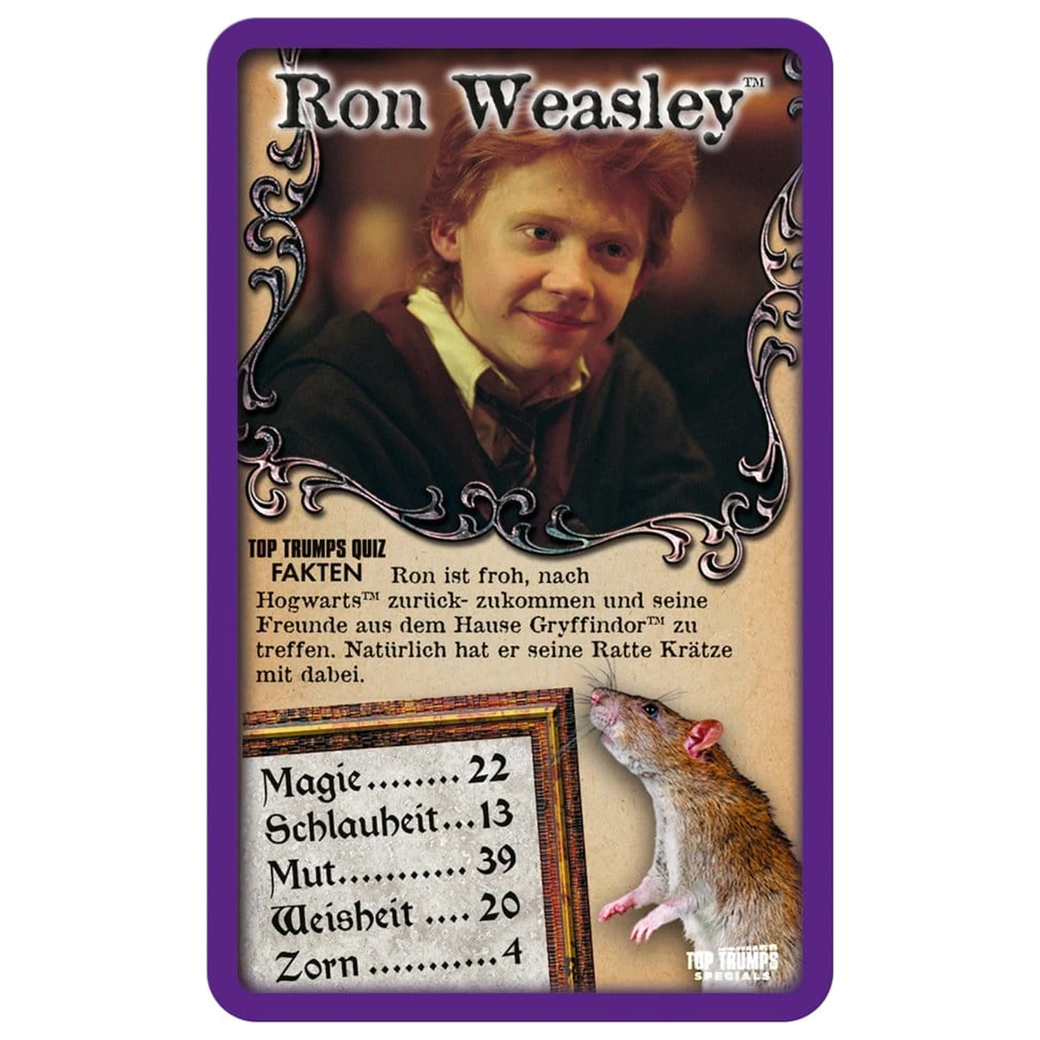 Harry Potter društvena igra prostirka za borbu *njemačka verzija* fotografija proizvoda