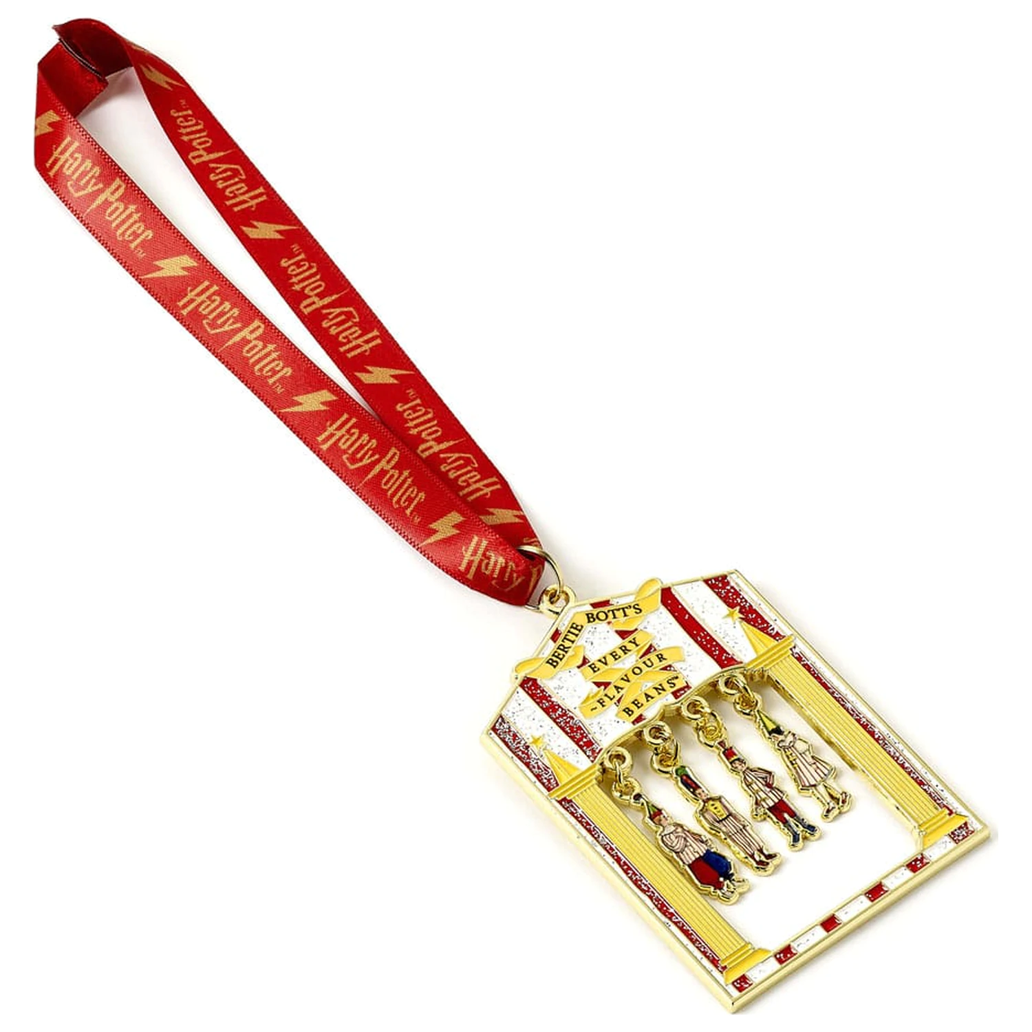 Harry Potter ukras za drvce Bertie Bott's (Golden Tone) fotografija proizvoda