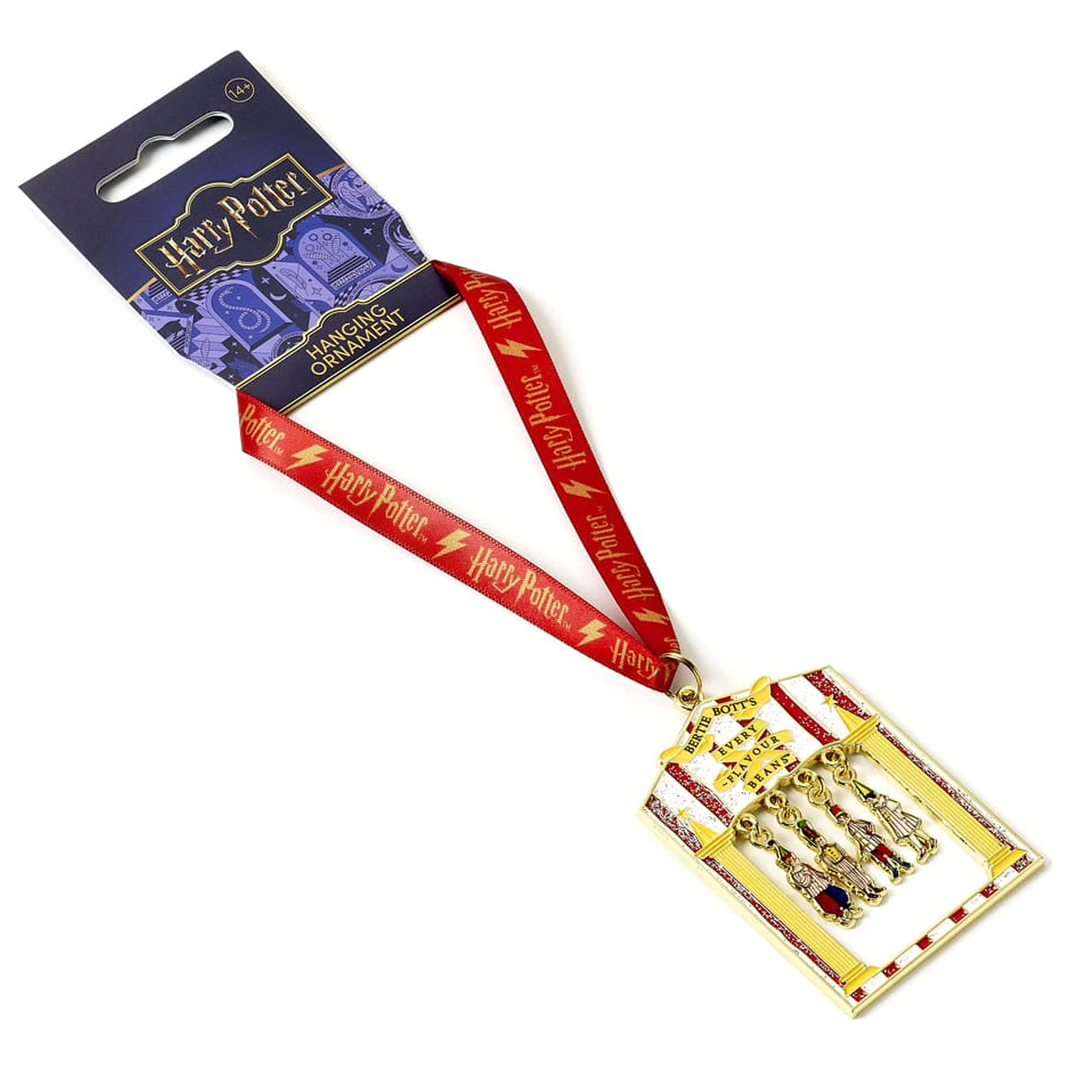 Harry Potter ukras za drvce Bertie Bott's (Golden Tone) fotografija proizvoda