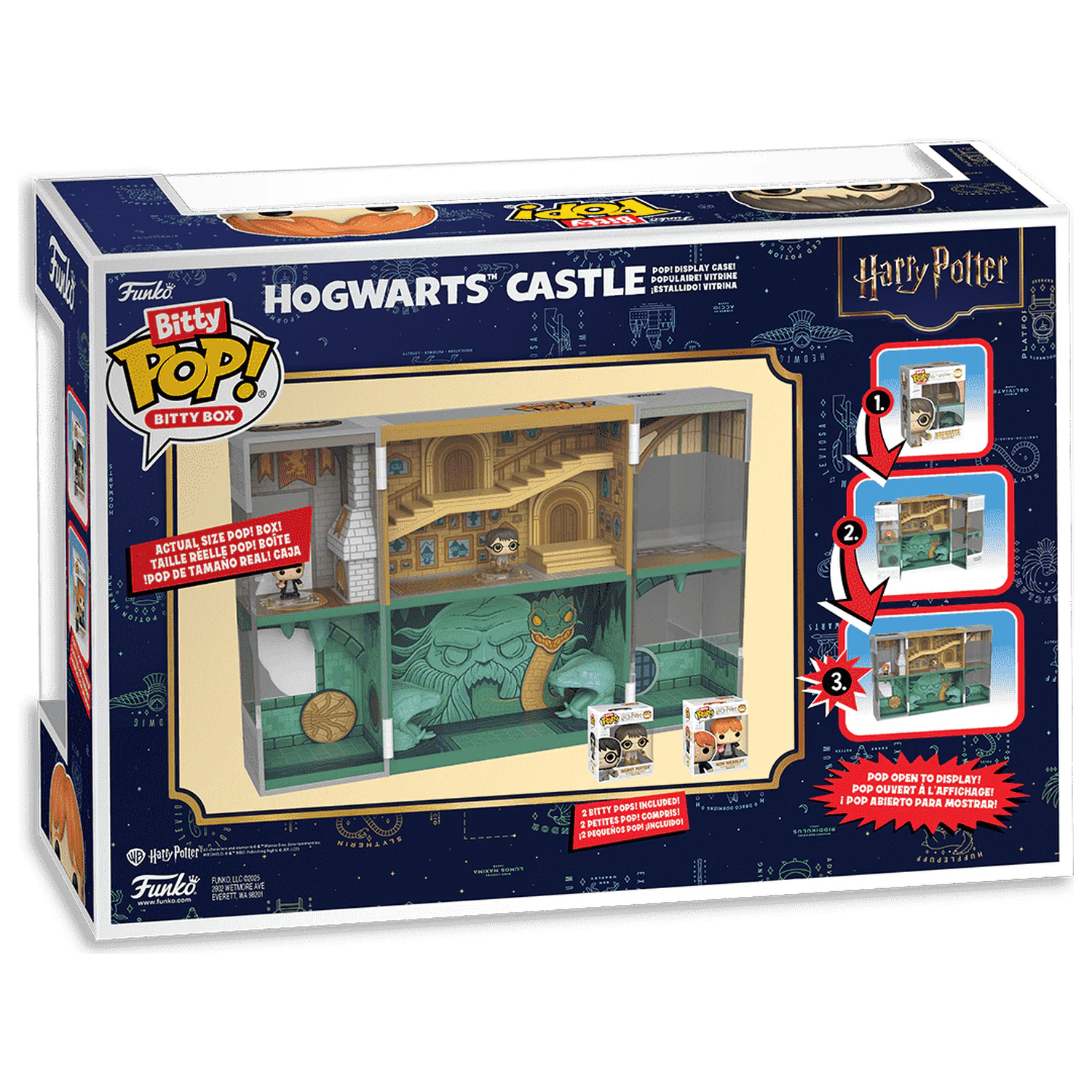 Harry Potter Funko Bitty POP! Kutije Vinyl Figura Dvorac Hogwarts fotografija proizvoda