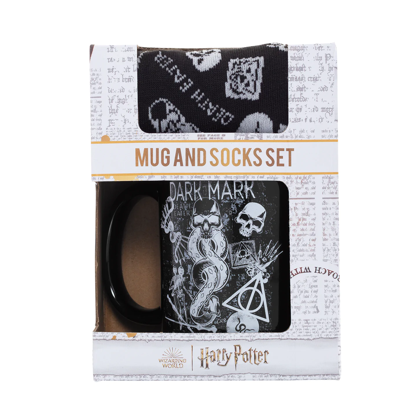 Harry Potter šalica i set čarapa Dark Art fotografija proizvoda