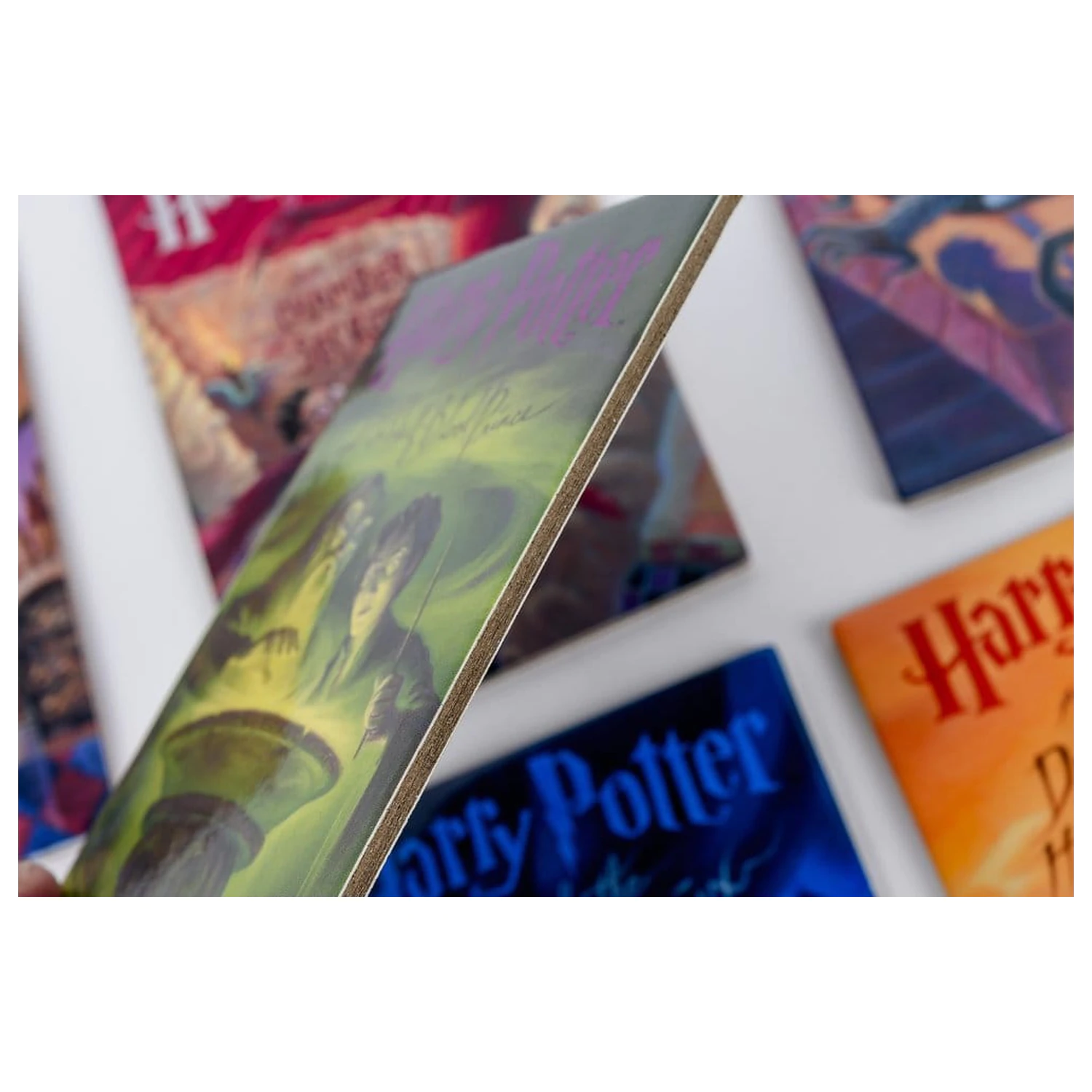 Harry Potter Podmetači za čaše inspirirani knjigom (Set od 7) fotografija proizvoda