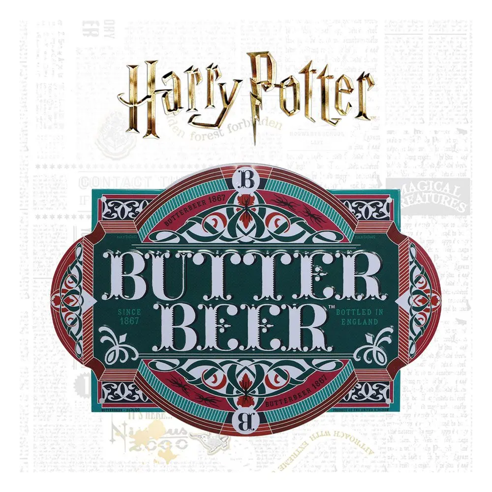 Harry Potter limena ploča Butter Beer fotografija proizvoda