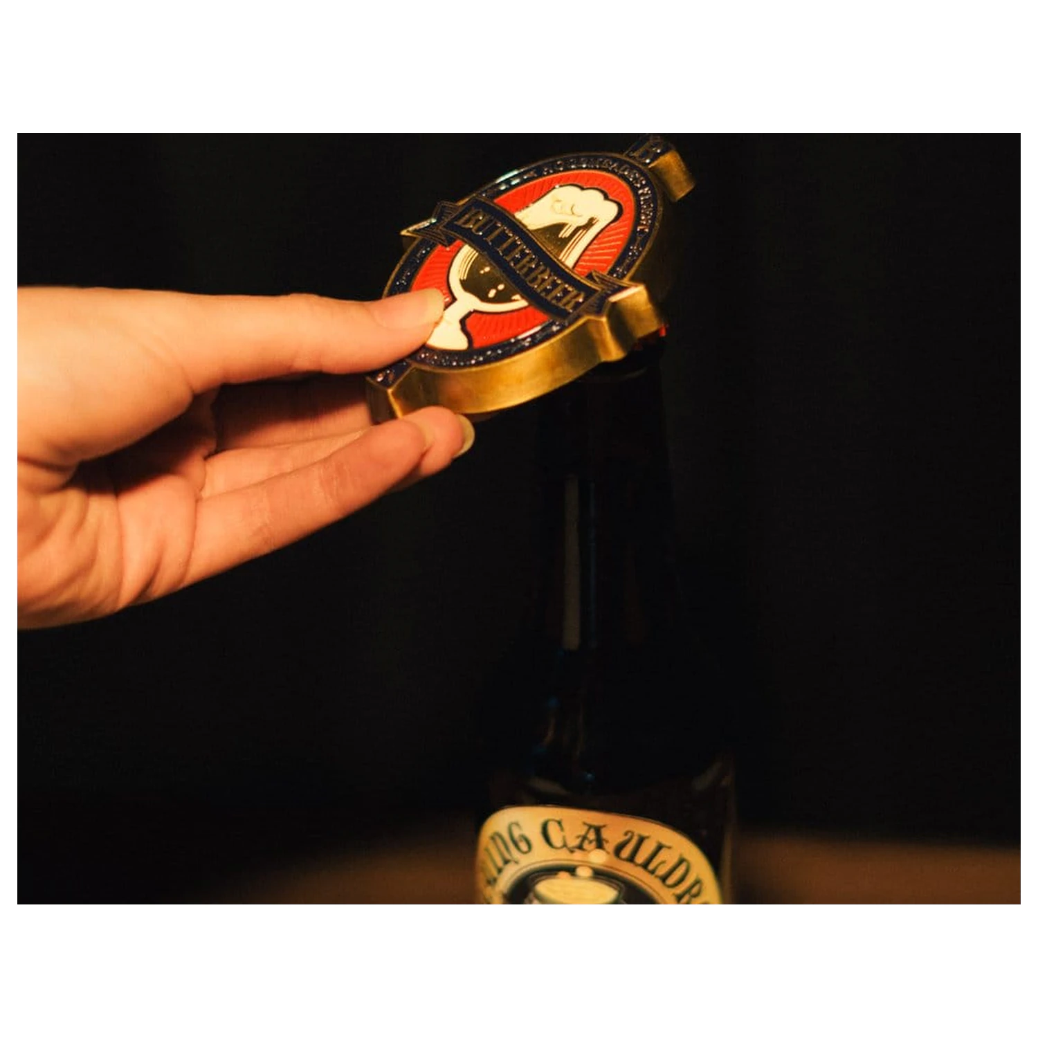 Harry Potter Butterbeer magnet s otvaračem za boce fotografija proizvoda