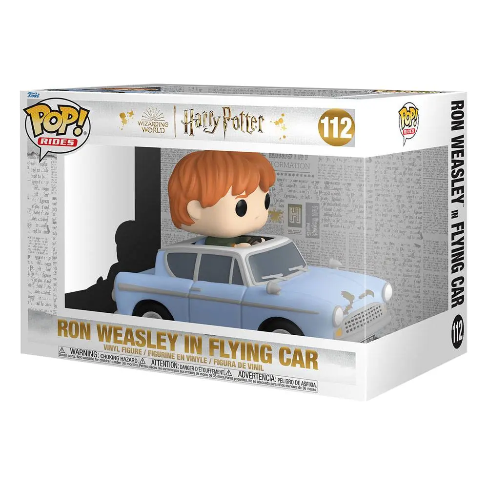 Harry Potter - Chamber of Secrets Anniversary POP! Rides Vinilna Figura Ron s Autom 15 cm fotografija proizvoda