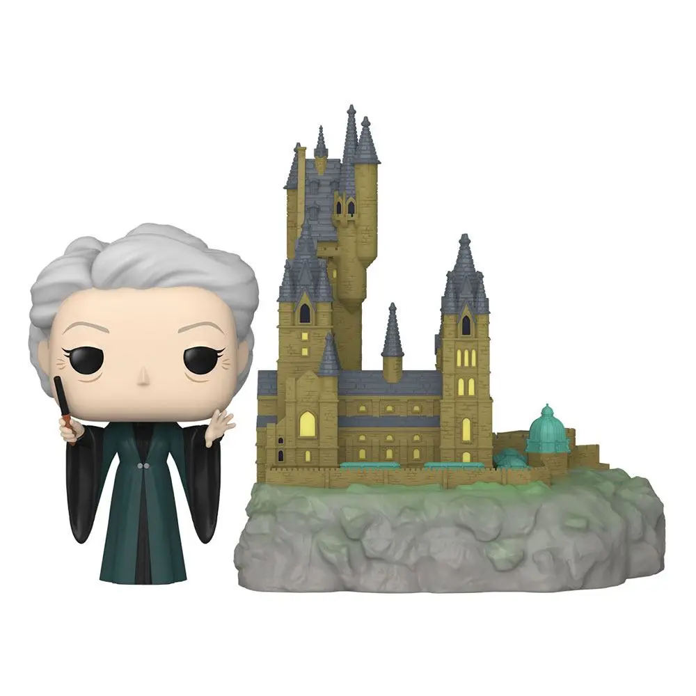 Harry Potter - Chamber of Secrets Anniversary POP! Town Vinilna Figura Minerva s Hogwartsom 9 cm fotografija proizvoda