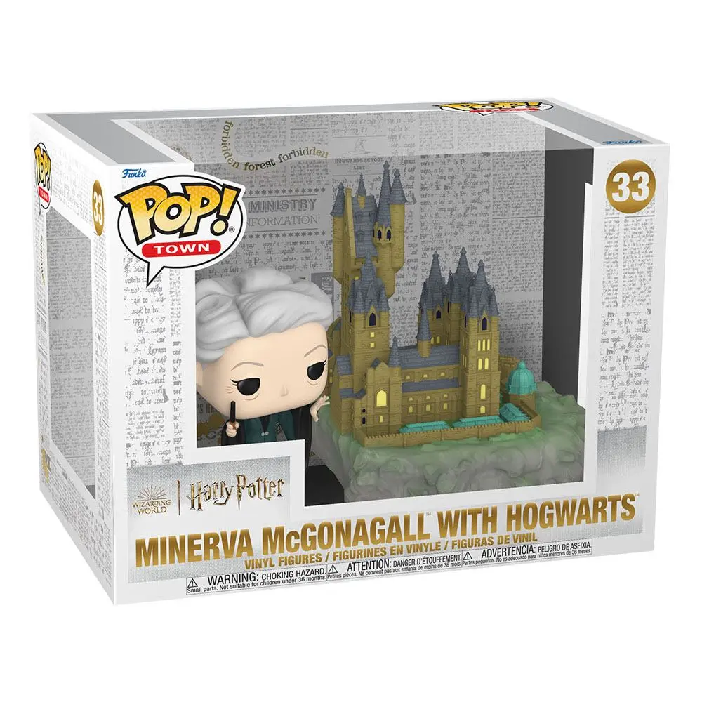 Harry Potter - Chamber of Secrets Anniversary POP! Town Vinilna Figura Minerva s Hogwartsom 9 cm fotografija proizvoda