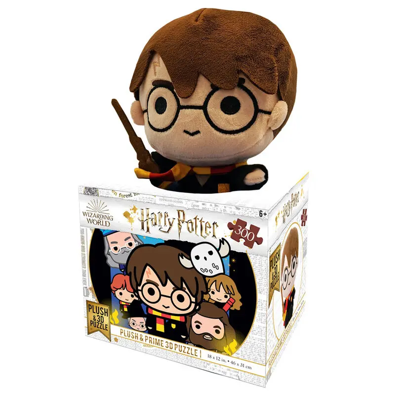Harry Potter Chibi set Prime 3D slagalica + Harry plišana igračka 20 cm fotografija proizvoda