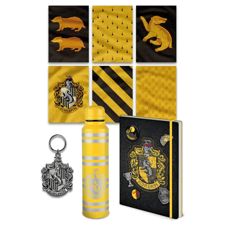 Harry Potter Premium poklon set Šareni grb Hufflepuff fotografija proizvoda