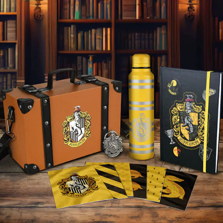 Harry Potter Premium poklon set Šareni grb Hufflepuff fotografija proizvoda