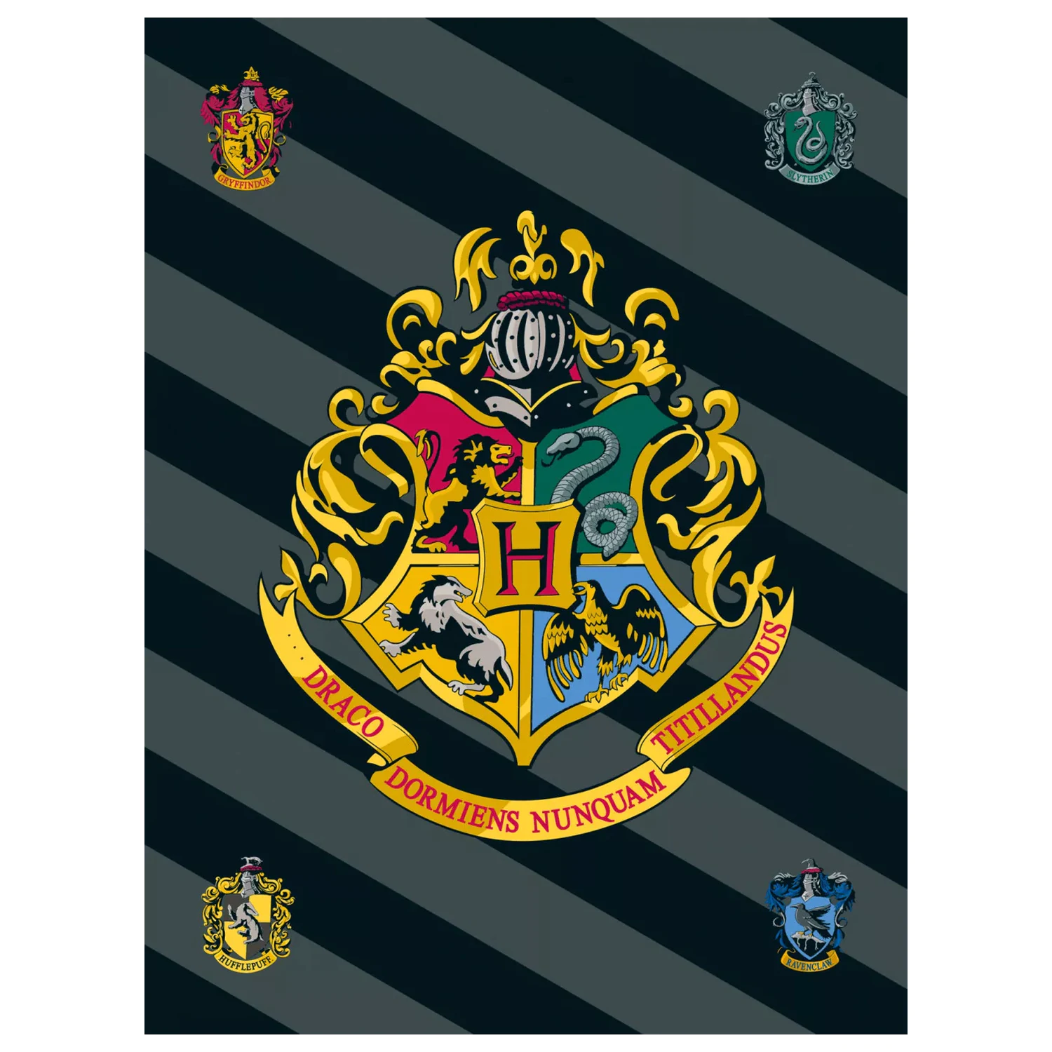 Harry Potter Crest flis deka 100x150cm fotografija proizvoda