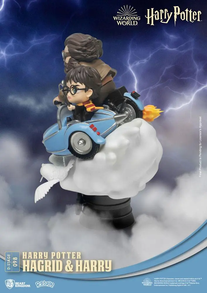 Harry Potter D-Stage PVC diorama Hagrid & Harry nova verzija 15 cm fotografija proizvoda